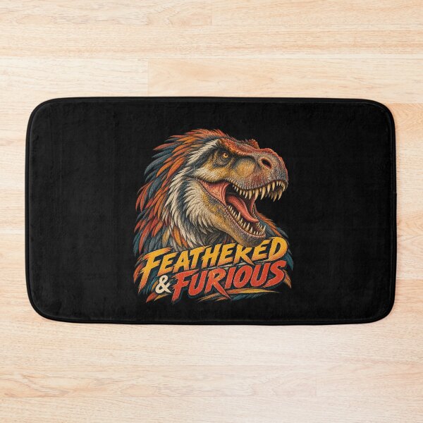 Item preview, T-Rex - Feathered & Furious designed and sold by Youmytype.
