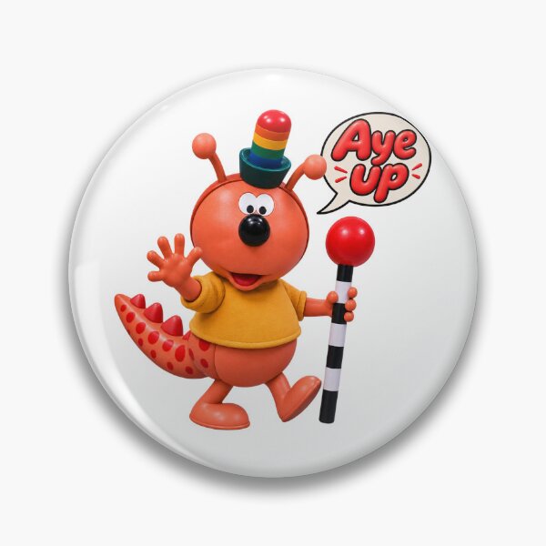 Item preview, Chorlton and the Wheelies Dragon character from the retro British cartoon designed and sold by bluefrog.