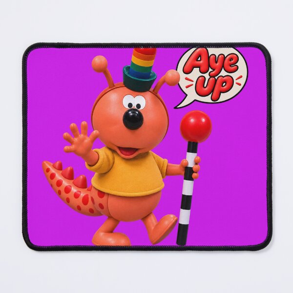 Item preview, Chorlton and the Wheelies Dragon character from the retro British cartoon designed and sold by bluefrog.
