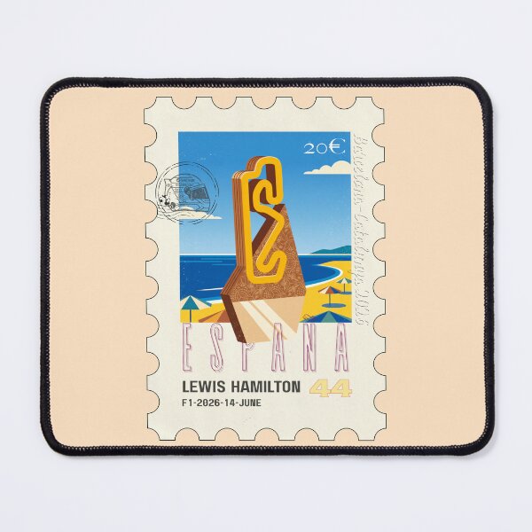 Item preview, F1 BARCELONA GP Circuit de Barcelona-Catalunya 2026 Stamp - Winner Lewis designed and sold by Pink Polar F1.