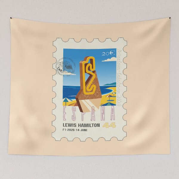 Item preview, F1 BARCELONA GP  Circuit de Barcelona-Catalunya 2026 Stamp - Winner Lewis designed and sold by Pink Polar F1.