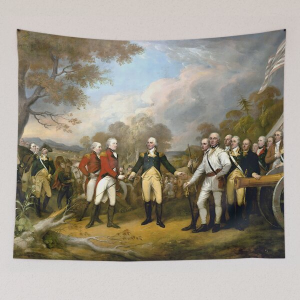 Item preview, The Surrender of General Burgoyne at Saratoga - John Trumbull designed and sold by Jon-Baran.