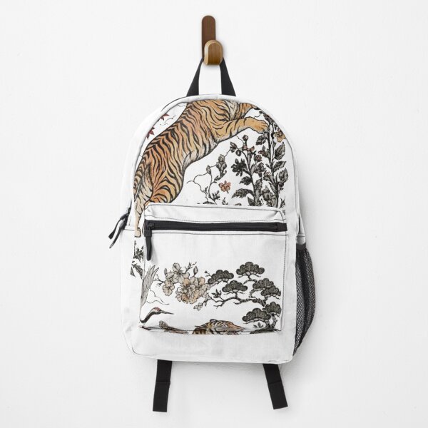 Item preview, Retro Tiger Japanese Wildlife designed and sold by roartusa.