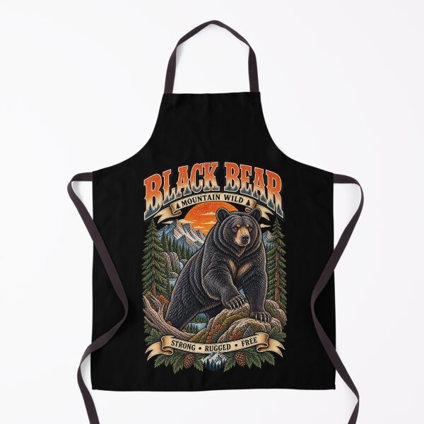 Item preview, Black Bear Mountain Wild designed and sold by KrungiT Design .