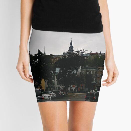 #Quebec, #Canada, Quebec #City, #Streets, #Buildings, #Places, #QuebecCity Mini Skirt