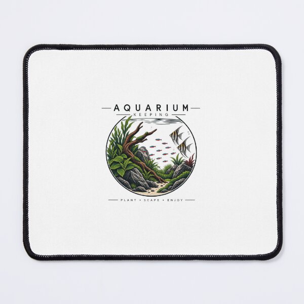 Item preview, Aquarium Keeping Plant Scape Enjoy Badge designed and sold by CrestlineDesign.