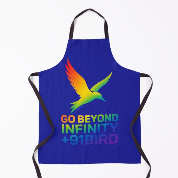 Item preview, +91BIRD Go Beyond Infinity (Prism Rainbow) designed and sold by Plus91BIRD.