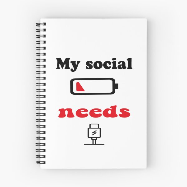 Item preview, My Social Battery Needs a Recharge designed and sold by elyazidostore.