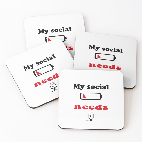 Item preview, My Social Battery Needs a Recharge designed and sold by elyazidostore.