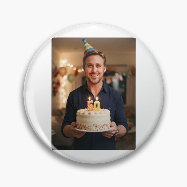 Item preview, Ryan gosling 50th Birthday funny prank meme memes happy 50 designed and sold by CheeseBlueprint.