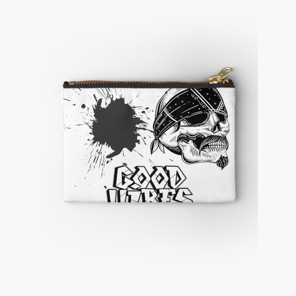Item preview, Good Vibes Pirate Skull – Edgy Skull Streetwear Design designed and sold by Sowaninongtdu.