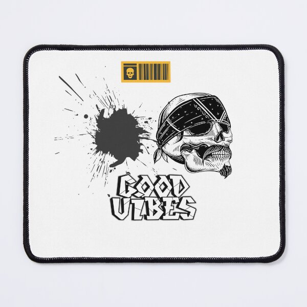 Item preview, Good Vibes Pirate Skull – Edgy Skull Streetwear Design designed and sold by Sowaninongtdu.