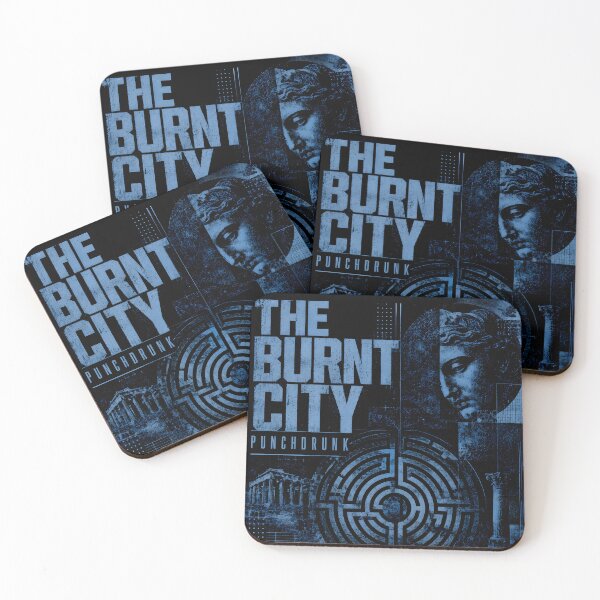 Item preview, The Burnt City - Abstract designed and sold by Wanderdreaming.