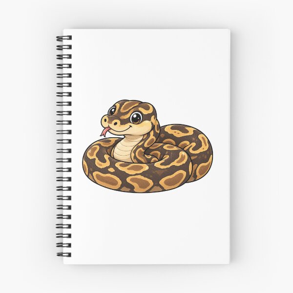 Aperçu de l'œuvre Python mignon de dessin animé créée et vendue par Creativeworksuk.