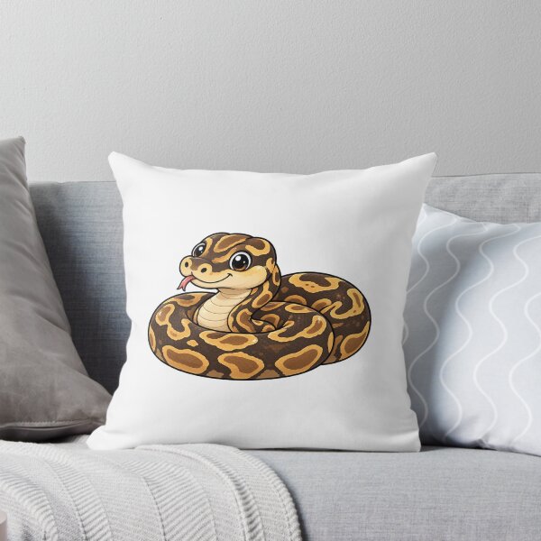 Artikelvorschau, Niedliches Cartoon-Python-Schlangen-Design entworfen und verkauft von Creativeworksuk.