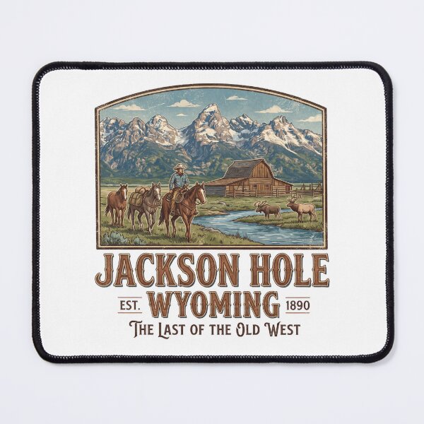 Item preview, Jackson Hole Wyoming The Last of the Old West designed and sold by Milasneeze.