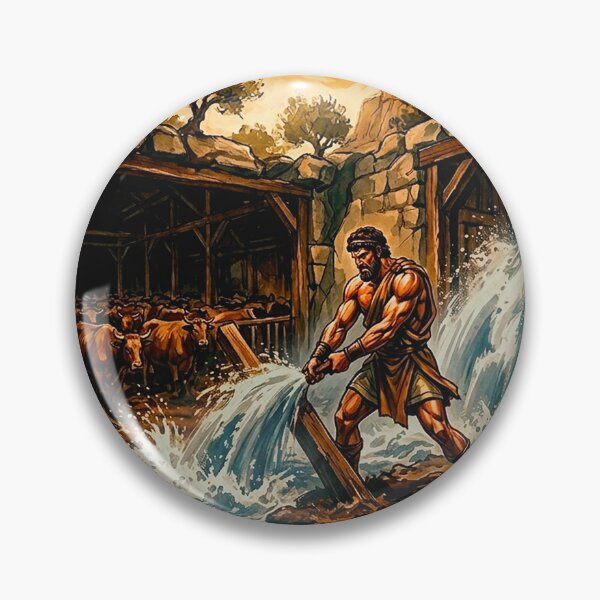 Item preview, Hercules' LABOR 5 - The Augean Stables designed and sold by codex antique.