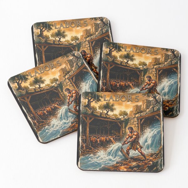 Item preview, Hercules' LABOR 5 - The Augean Stables designed and sold by codex antique.