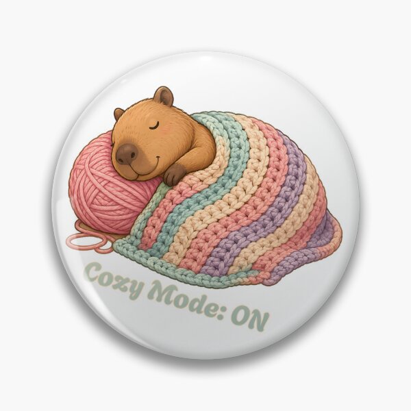 Item preview, Cozy Capybara – Cozy Mode ON designed and sold by Buli89.