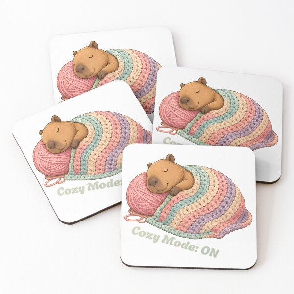 Item preview, Cozy Capybara – Cozy Mode ON designed and sold by Buli89.