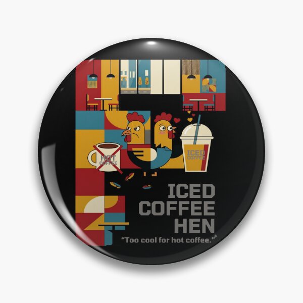 Item preview, ICED COFFEE HEN designed and sold by WesWay.