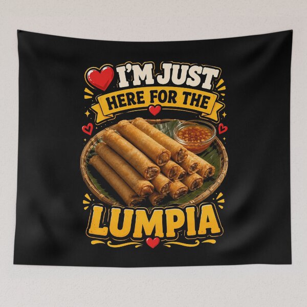 Item preview, I’m Just Here for the Lumpia Design designed and sold by rafaeltto.