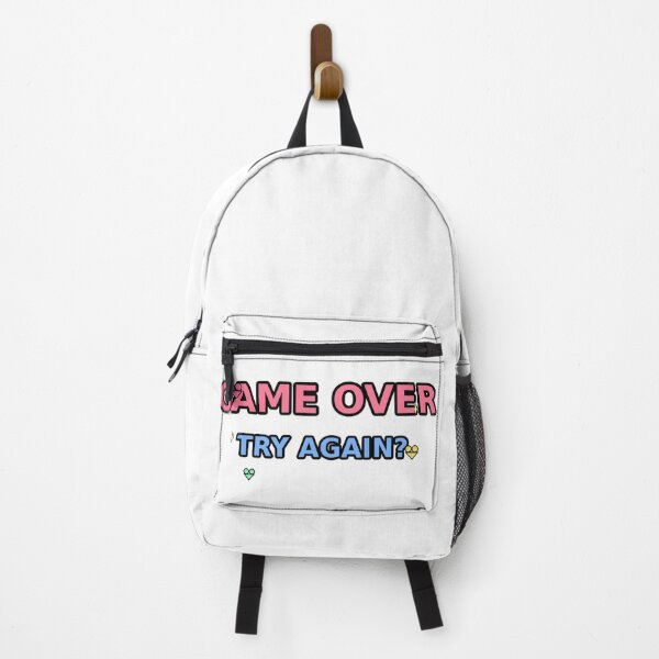 Item preview, Kawaii Game Over Try Again - Pastel Pixel Text - Funny Retro Gaming designed and sold by Petringo.
