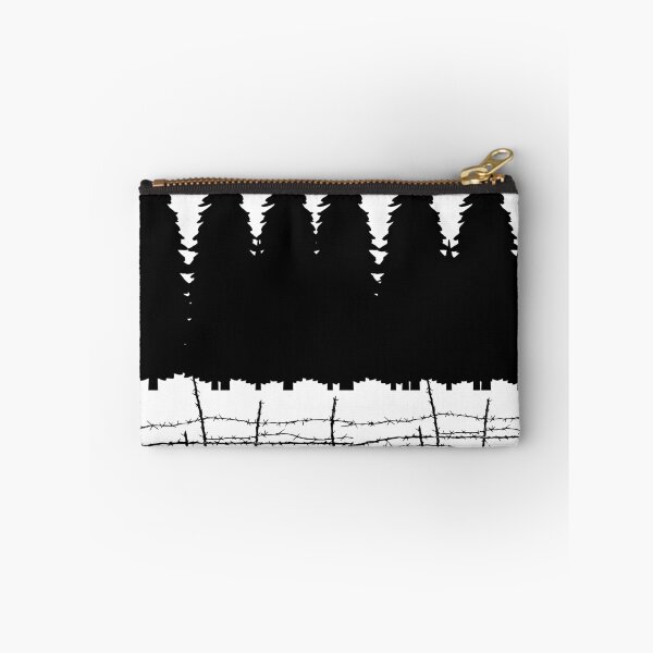 Item preview, Pine Forest Silhouette – Barbed Wire Wilderness Design designed and sold by Sowaninongtdu.