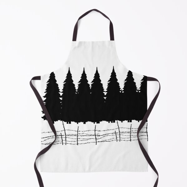 Item preview, Pine Forest Silhouette – Barbed Wire Wilderness Design designed and sold by Sowaninongtdu.