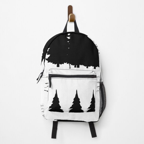 Item preview, Pine Forest Silhouette – Barbed Wire Wilderness Design designed and sold by Sowaninongtdu.