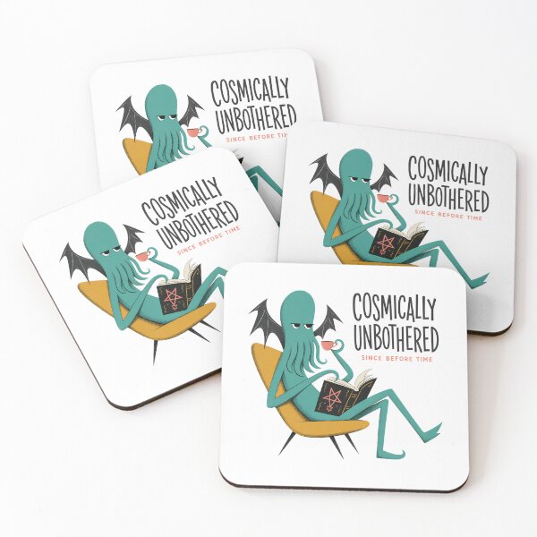Item preview, Lovecraft Cosmically Unbothered – Eldritch Reader designed and sold by Fenay Designs.