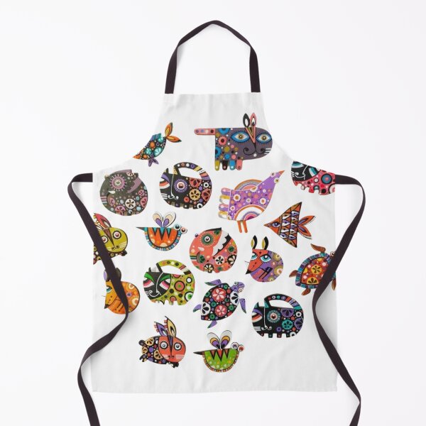 Item preview, Colorful Alebrije Animal Folk Art Collection designed and sold by yanderedev.