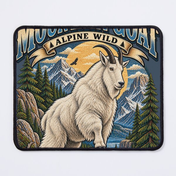 Item preview, Mountain Goat Alpine Wild designed and sold by KrungiT Design .