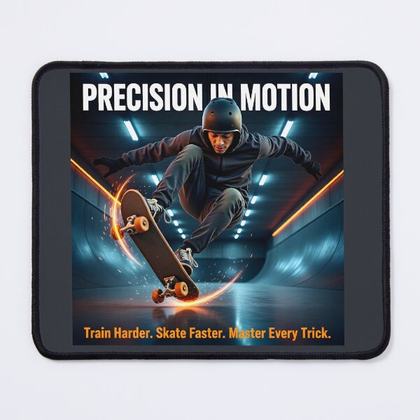 Item preview, Precision In Motion Skate Training Poster: Concrete Indoor Arena Extreme Trick Canvas designed and sold by Creative-RE.
