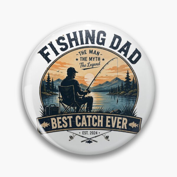 Item preview, Fishing Dad The Man The Myth The Legend Best Catch Ever designed and sold by LOULOU SHOPPING.