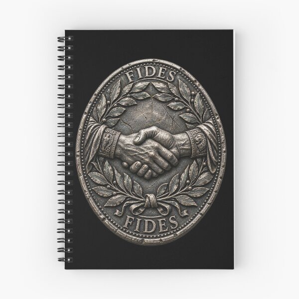 Item preview, FIDES – Dextrarum Iunctio Ancient Roman Loyalty Medallion designed and sold by Anyshca.