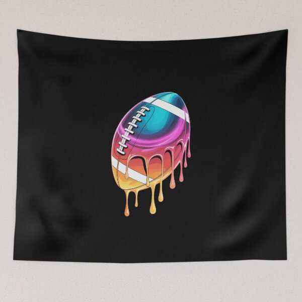 Item preview, Colorful Dripping Football designed and sold by jkrphoto.