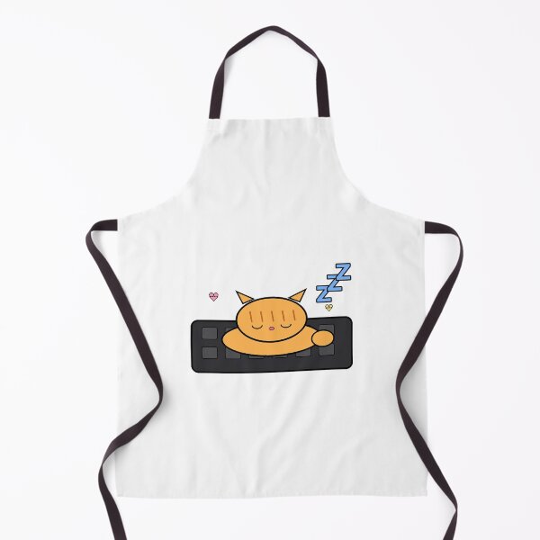 Item preview, Kawaii Cat Sleeping On Gaming Keyboard - In Pausa BRB - Cozy Gamer Cat Nap designed and sold by Petringo.