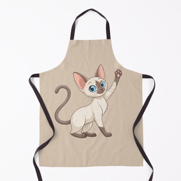 Item preview, Cute Kawaii Colorpoint Shorthair Cat with Blue Eyes designed and sold by Mousy17.