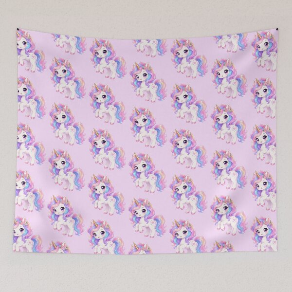 Item preview, Magical Kawaii Unicorn designed and sold by Lolilas.