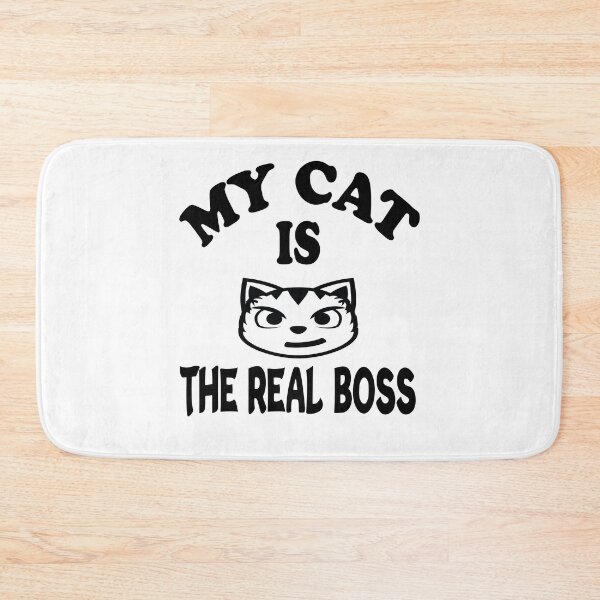 Item preview, My Cat Is the Real Boss designed and sold by elyazidostore.
