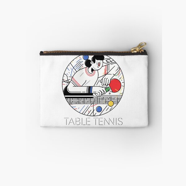 Item preview, Sticker - Decal - Dynamic Table Tennis Motion designed and sold by ForeverPrintsOK.