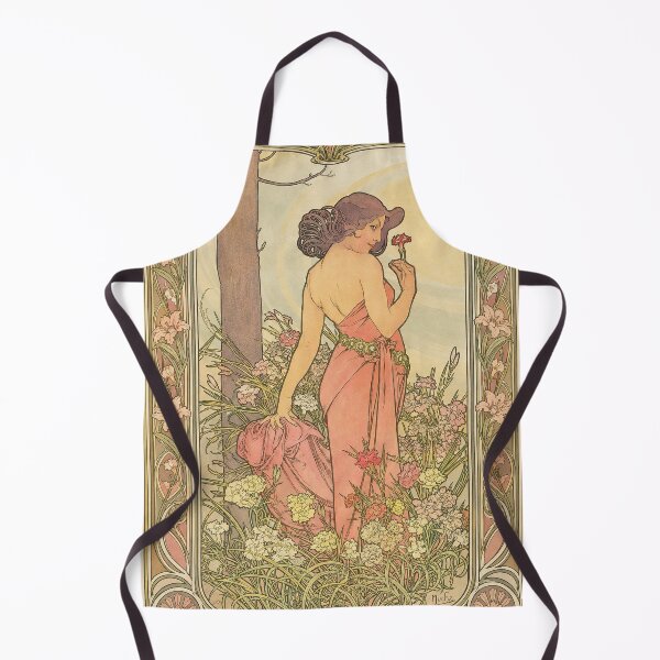 Item preview, Alphonse Mucha The Flowers Carnation designed and sold by maniacfitness.