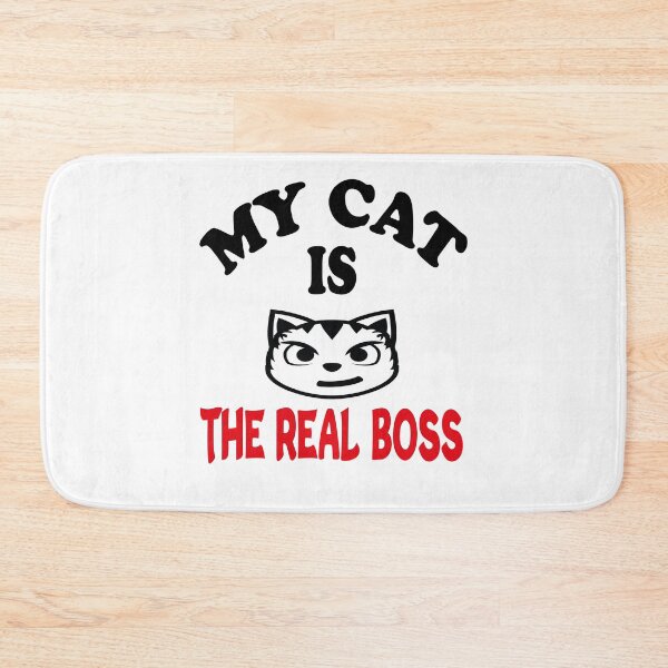 Item preview, My Cat Is the Real Boss designed and sold by elyazidostore.