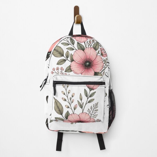 Item preview, Believe in Yourself Butterfly Floral Botanical Design | Pink Butterfly & Flowers designed and sold by cute-corner0.