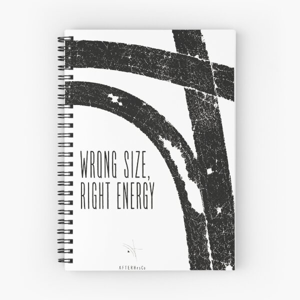 Item preview, Wrong Size, Right Energy - AfterHrsCo - Late Night Creator Streetwear Design designed and sold by AfterHrsCo.