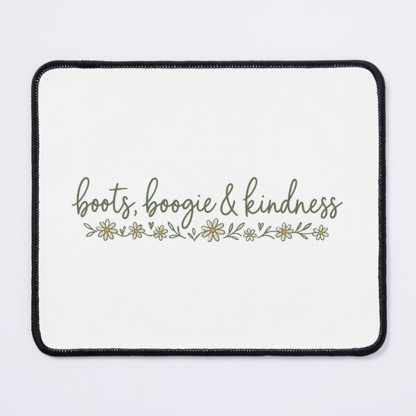 Item preview, Boots Boogie Kindness Line Dance Minimalist Western Dance Cute Country Dancer designed and sold by ZIGLWORKS.
