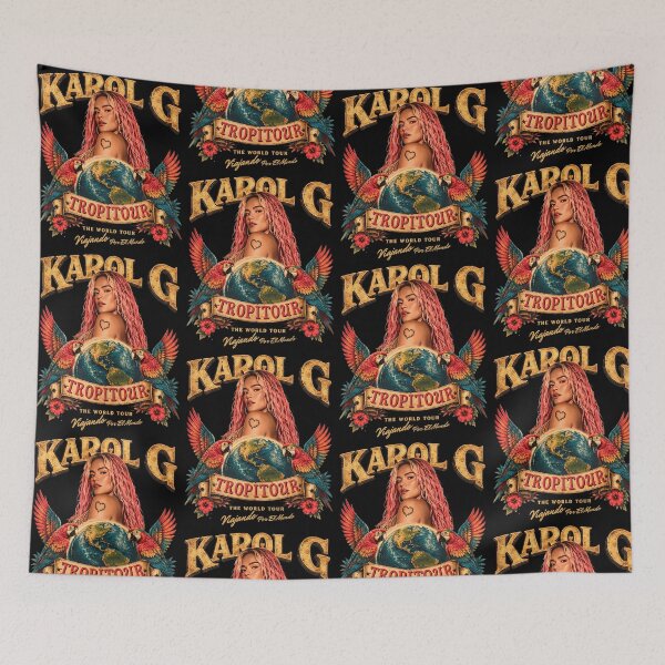 Item preview, Tropitour Tropical Music World Tour Graphic designed and sold by CocoLama.