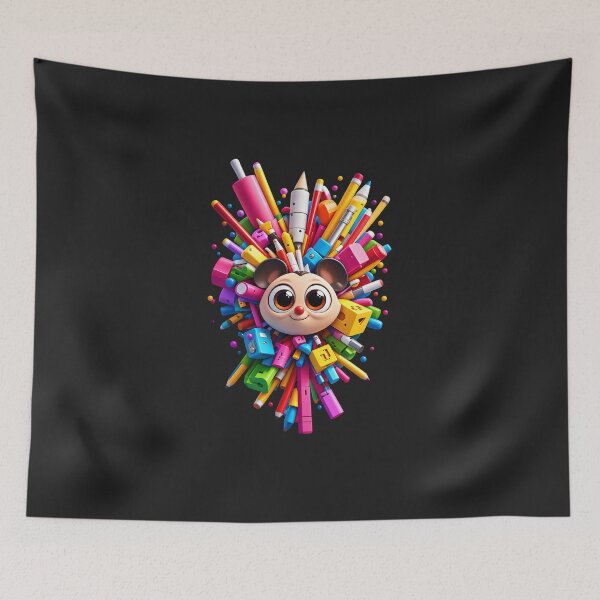 Item preview, School Year Mascot – Back to School designed and sold by Les-Ink-Studio.