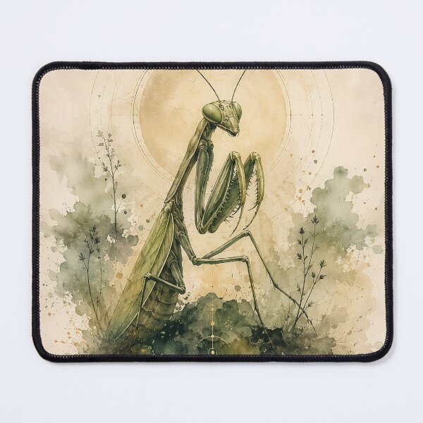 Item preview, The Still Hunter – Symbolic Praying Mantis designed and sold by SacredLensV.